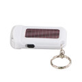 Mini PVC Plastic Personalized LED Keychain Solar Torch